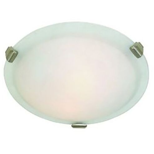Clip Flush LED 16 inch Chrome Flush Mount Ceiling Light