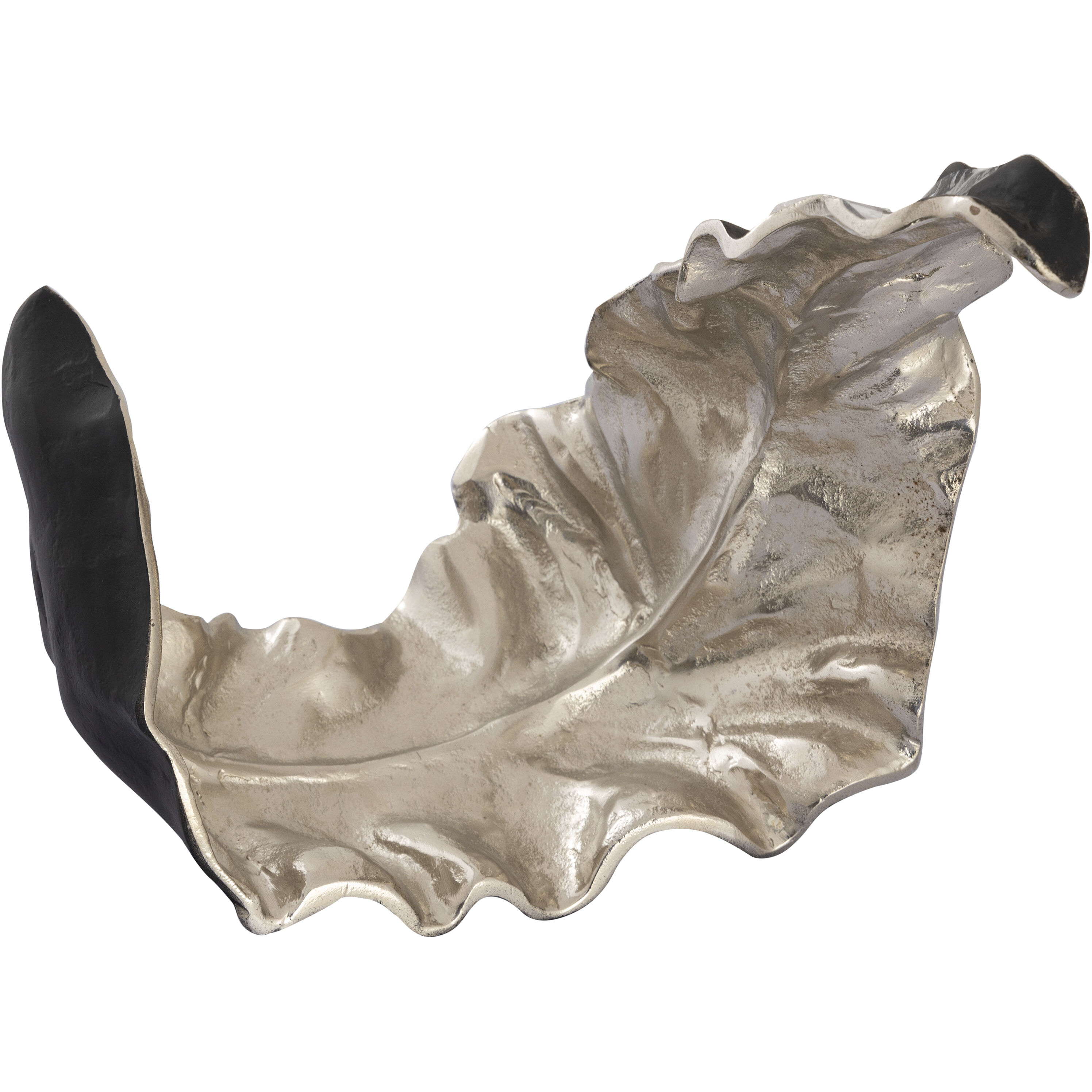 Lamina Silver with Black Leaf