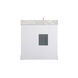 Franklin 36 X 22 X 35 inch White Bathroom Vanity Cabinet