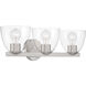 Noellea 3 Light 23.5 inch Brushed Nickel Vanity Wall Light