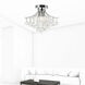 Princess 4 Light 16 inch Chrome Flush Mount Ceiling Light