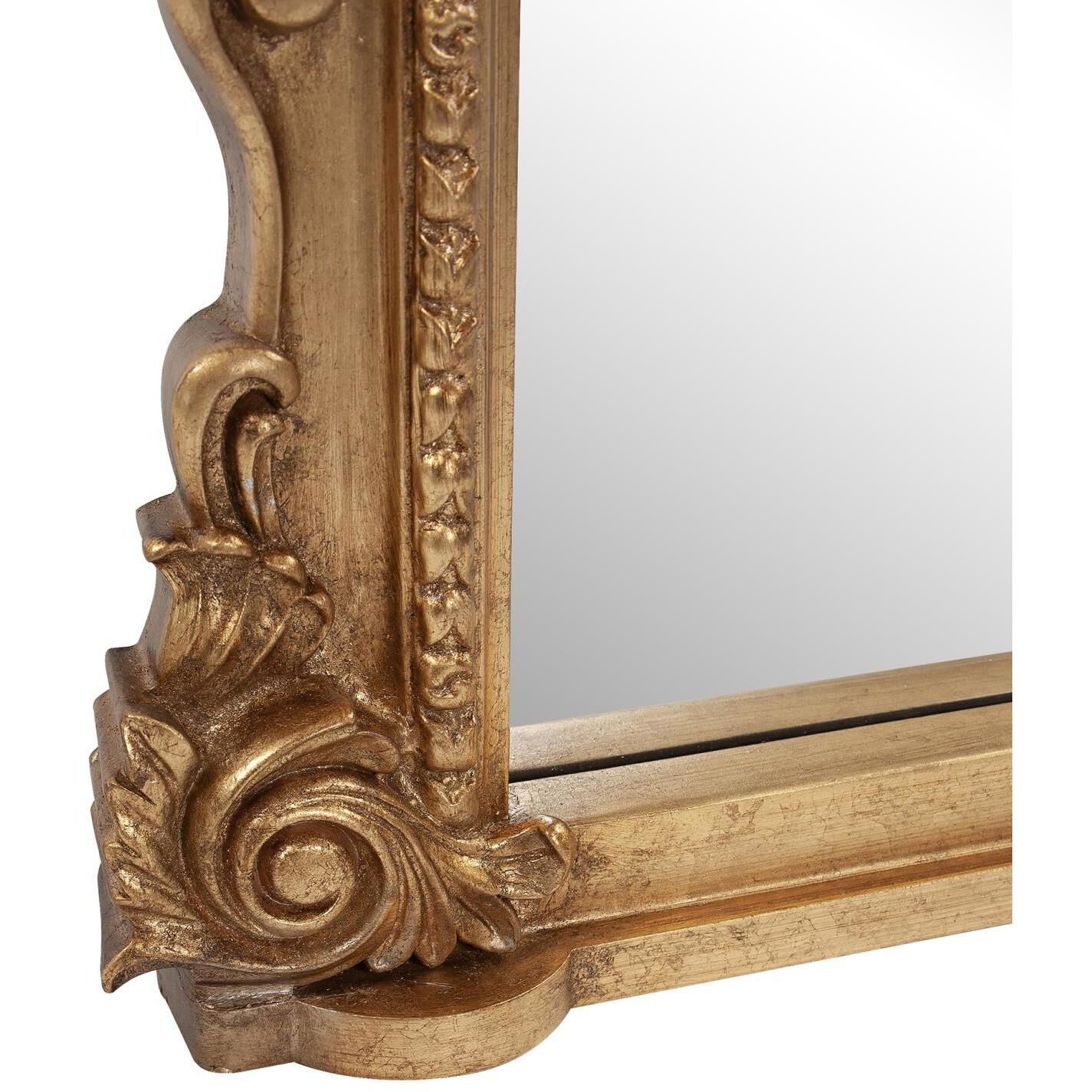 Germaine 71.88 X 33.88 inch Antique Gold Mirror, Tall