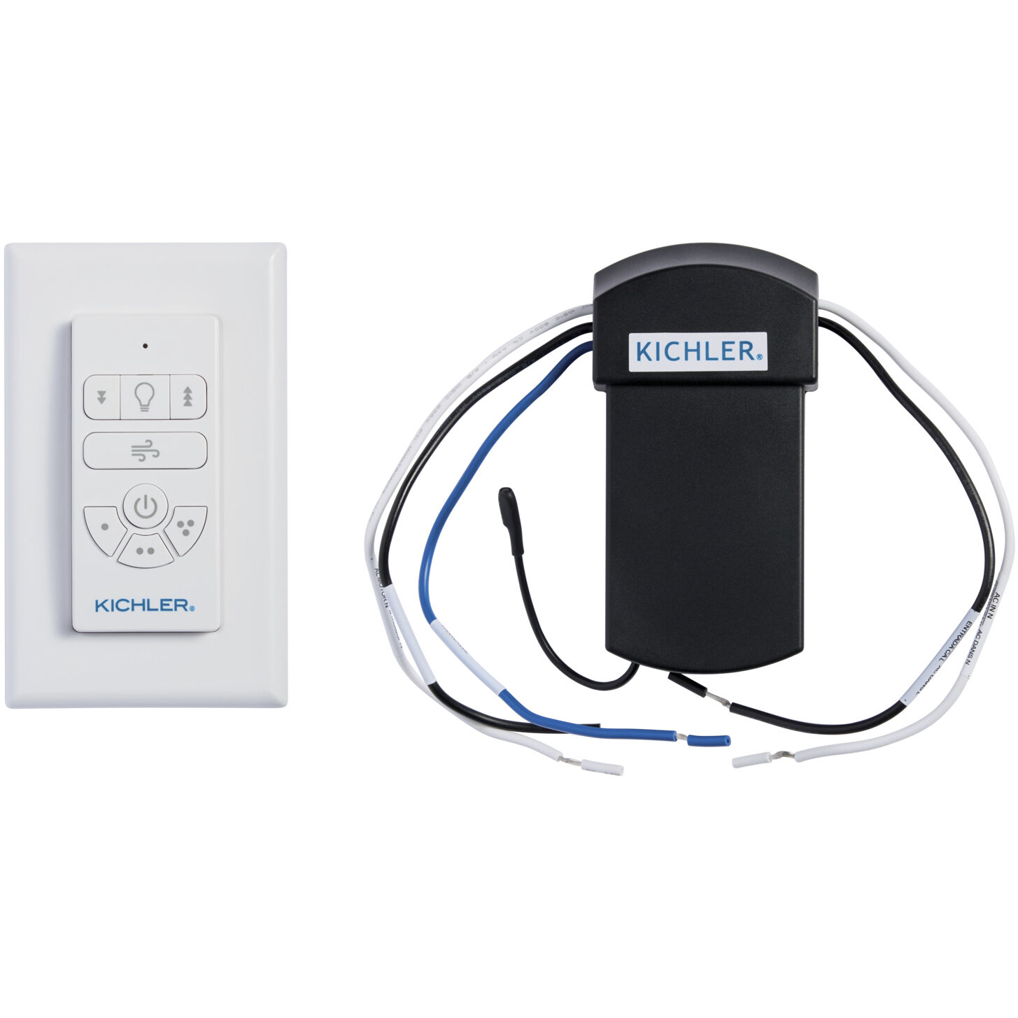 AC Standard White Handheld Remote Control System, Limited Function