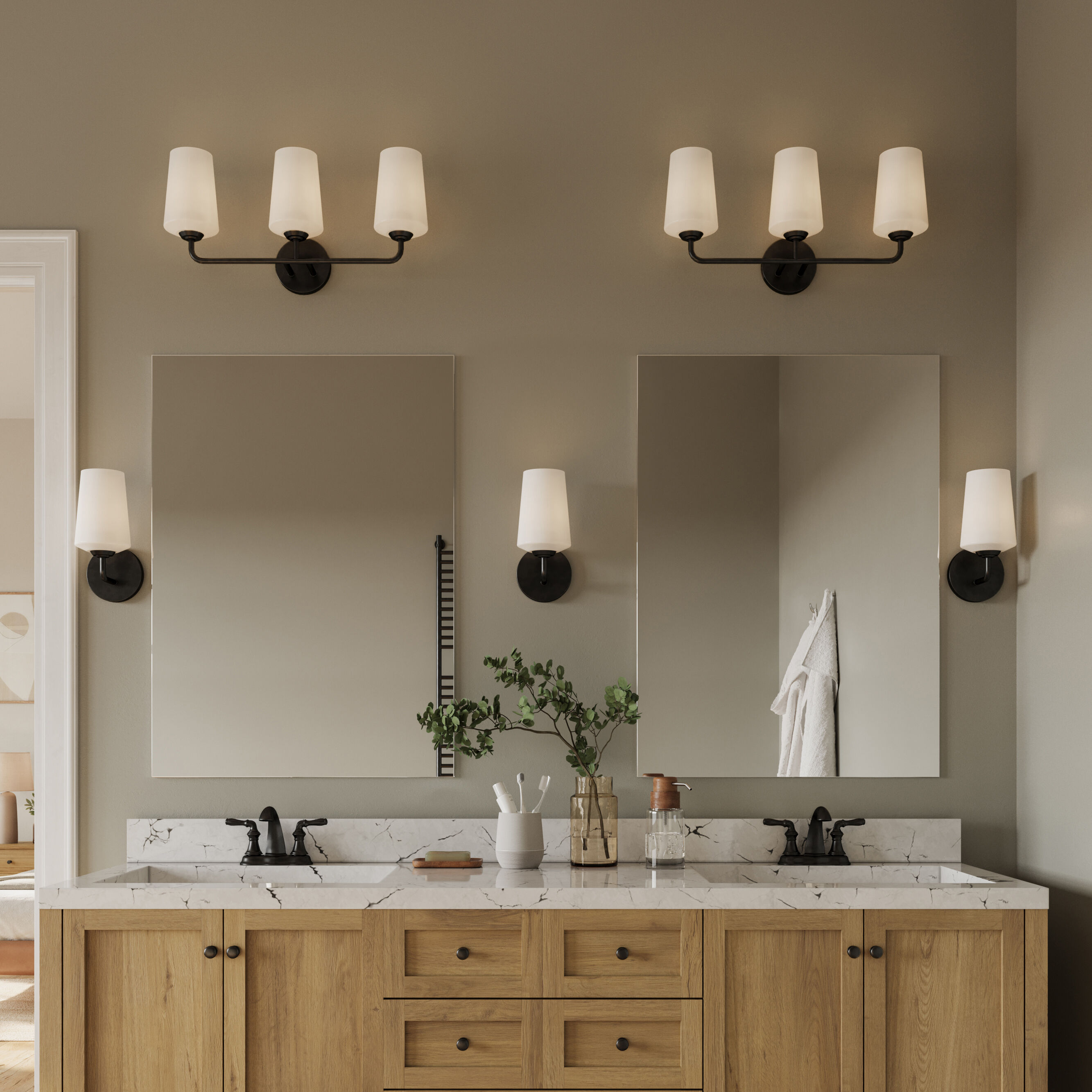 Celino Wall Sconce Wall Light in Black