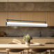 Gramercy LED 30.25 inch Black Linear Pendant Ceiling Light