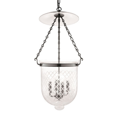 Hampton 4 Light 14.5 inch Historic Nickel Pendant Ceiling Light in C2