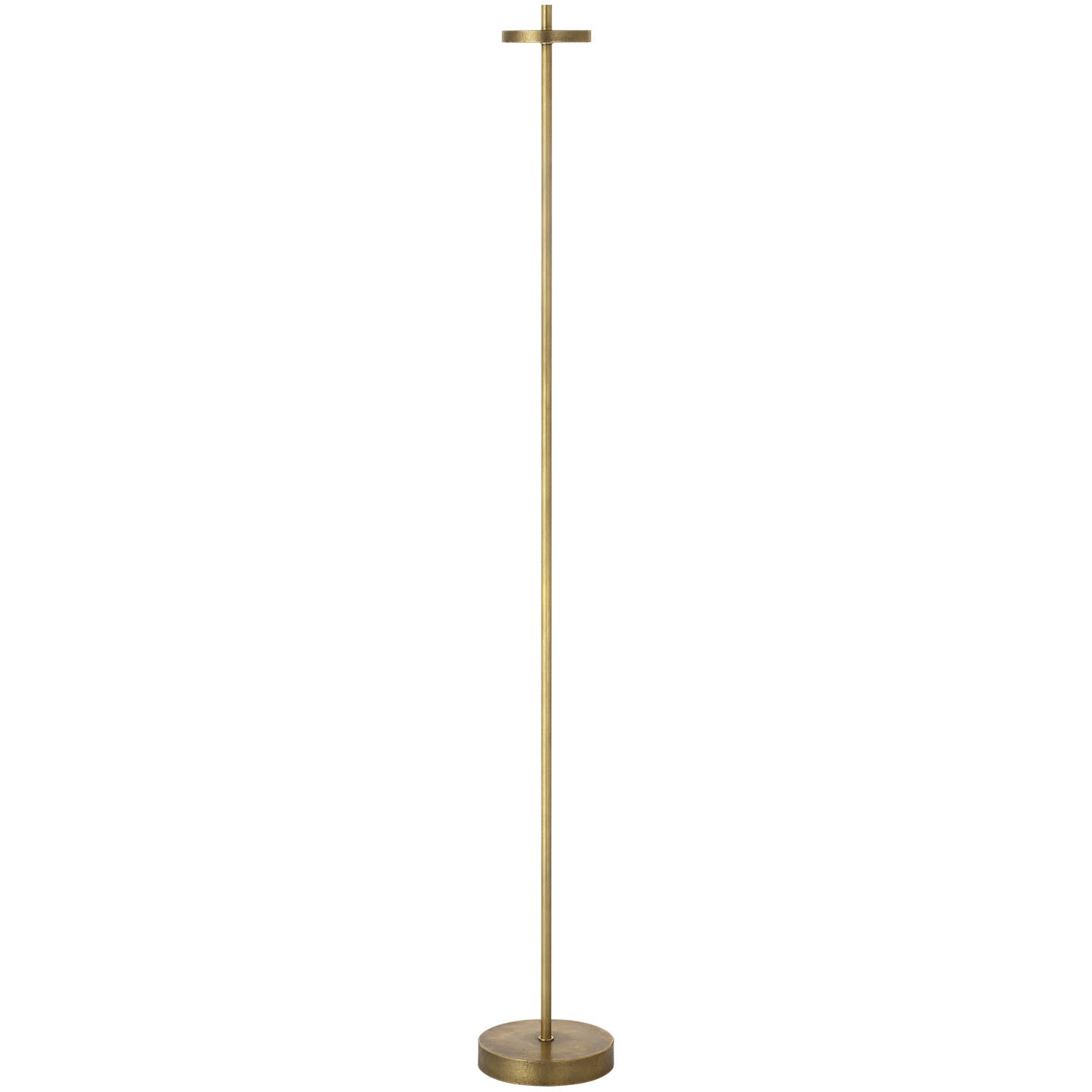 Kelly Wearstler Sene 50 inch 1.5 watt Museum Brass Rechargeable Floor Lamp Portable Light
