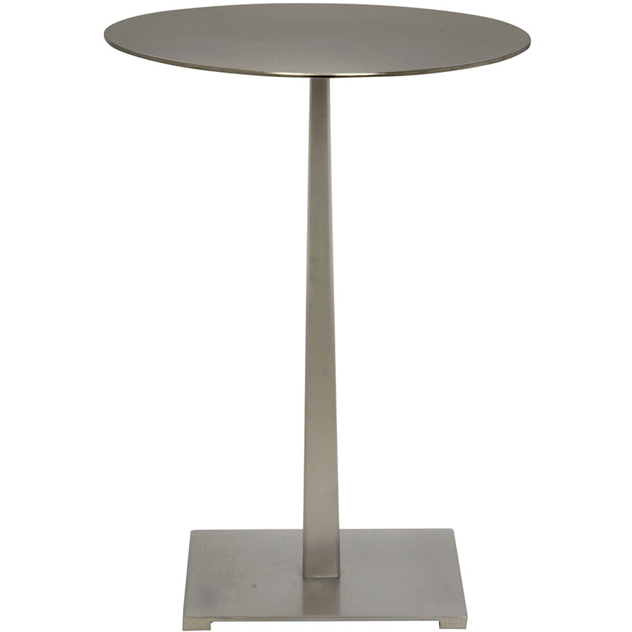 Stiletto 20 X 15 inch Antique Silver Side Table
