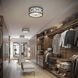 Landree 3 Light 16 inch Matte Black Flush Mount Ceiling Light