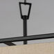 Montauk 4 Light 14 inch Black Multi-Light Pendant Ceiling Light