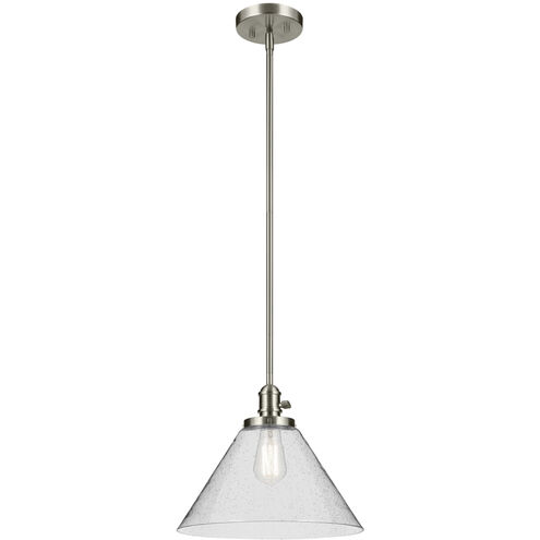 Avery 1 Light Brushed Nickel Pendant Ceiling Light