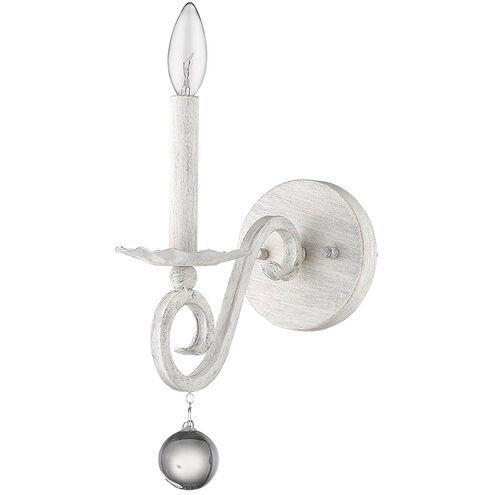 Callie 1 Light 5 inch Country White Sconce Wall Light