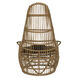 Clementine Clear Coat Flat Occasional Chair