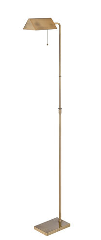 Wayland 68 inch 23.00 watt Brass Floor Lamp Portable Light