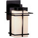 Tourou 1 Light 11.4 inch Coastal Black Outdoor Sconce