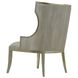 Garson Silver and Fresh File Linen Chair