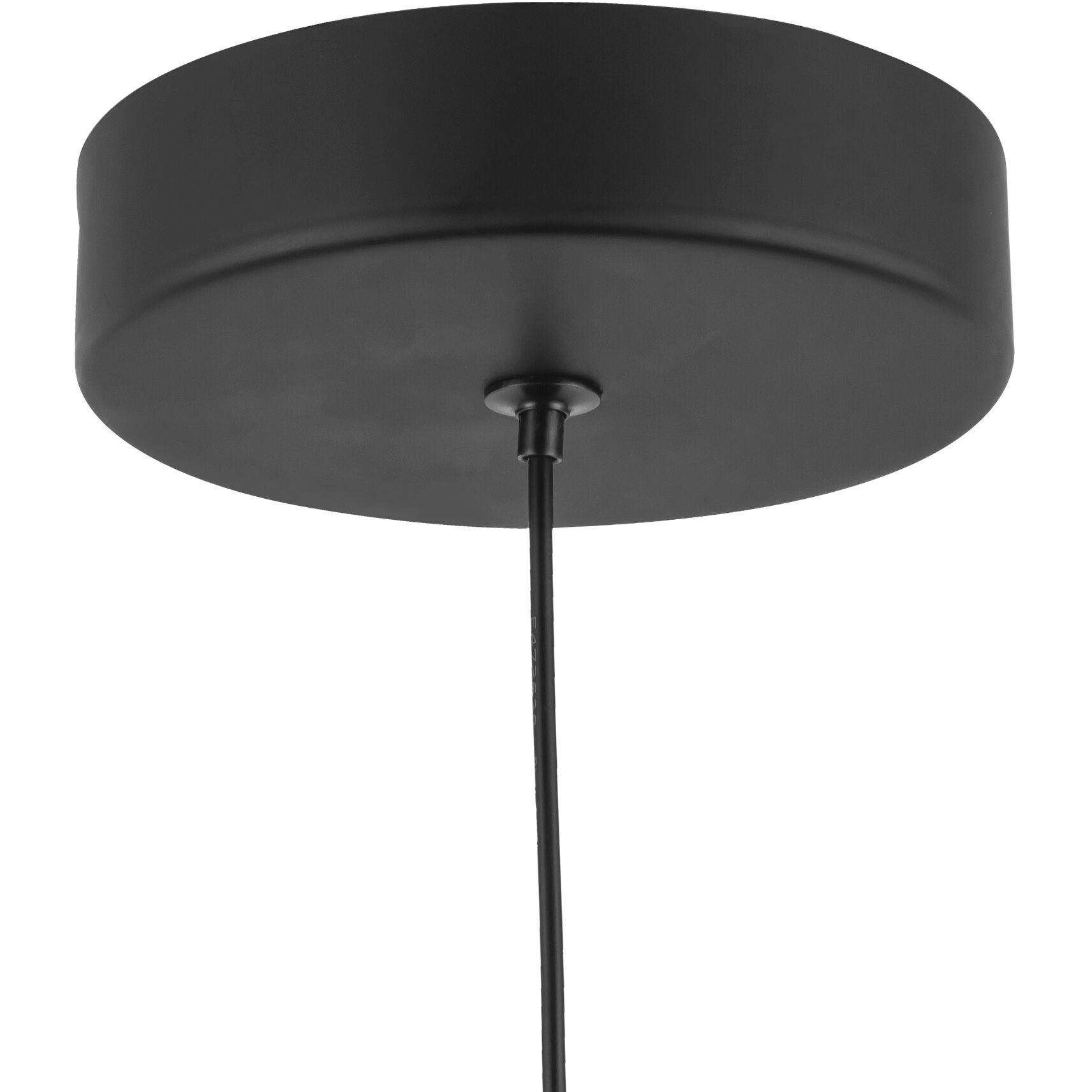 Alora Mood Arden LED 6 inch Matte Black/Opal Glass Pendant Ceiling Light