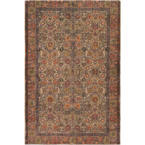 Shadi 36 X 24 inch Neutral and Black Area Rug, Jute, Cotton, and Polyester