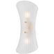 Esmae Wall Sconce Wall Light in Aged Brass