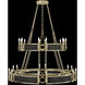 Mirage 24 Light 50 inch Gold Chandelier Ceiling Light