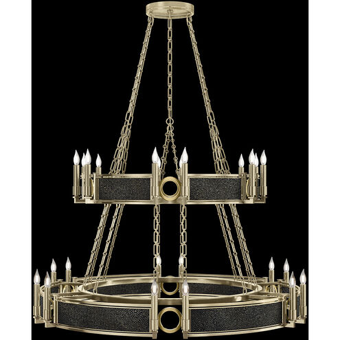 Mirage 24 Light 50 inch Gold Chandelier Ceiling Light