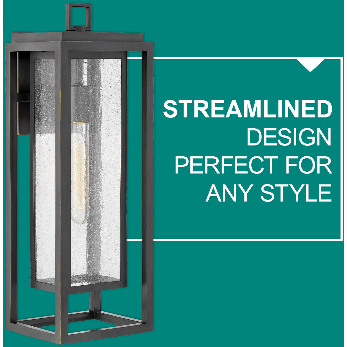Coastal Elements Republic LED 20 inch Oil Rubbed Bronze Outdoor Wall Mount Lantern, Estate Series