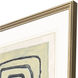 Silent Bloom Black and Green and Multi and Neutral Framed Art