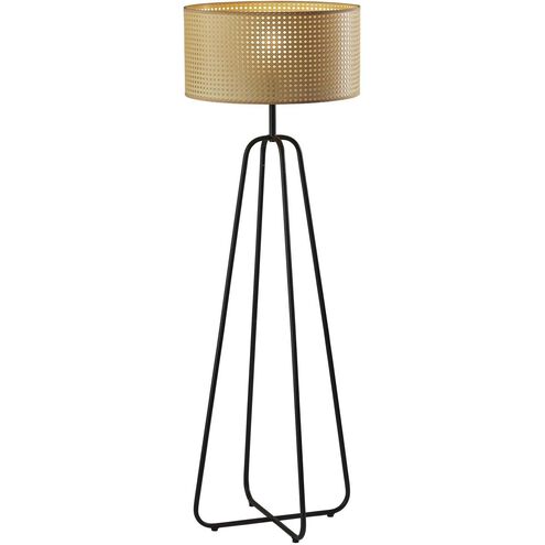 Colton 58 inch 100 watt Antique Bronze Floor Lamp Portable Light