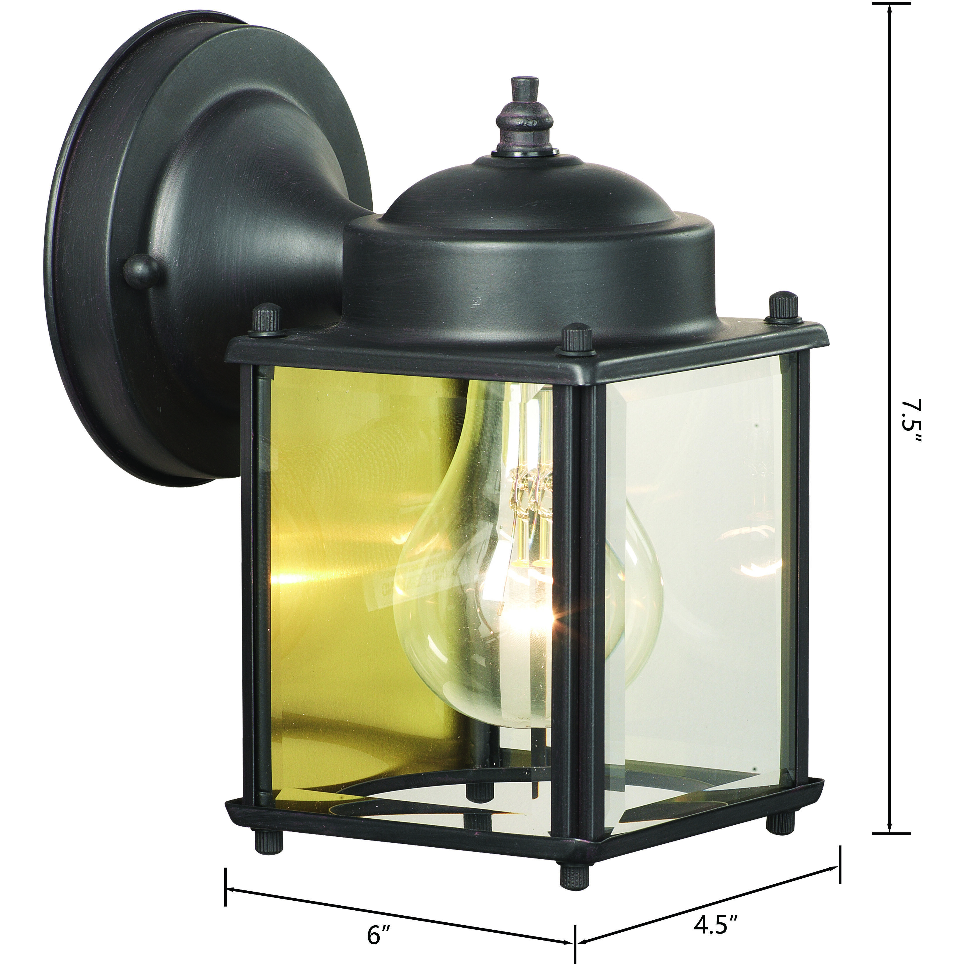 Tipton 1 Light 7.5 inch Painted Bronze Outdoor Sconce