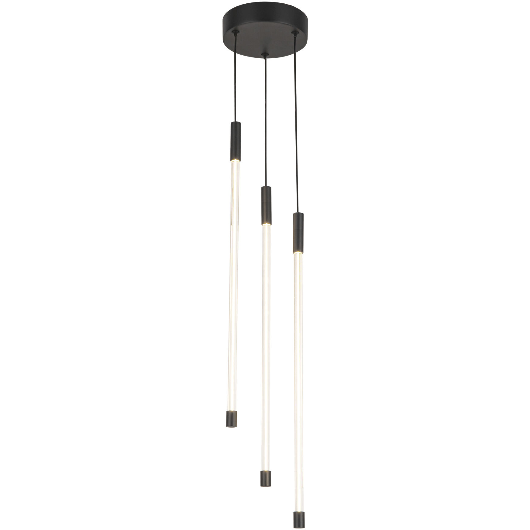 Motif Multi Pendant Ceiling Light in Black