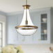Alora Mood Marcel 1 Light 10.13 inch Aged Gold Pendant Ceiling Light