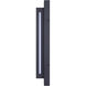 Amani LED 17.75 inch Black Outdoor Wall Lantern