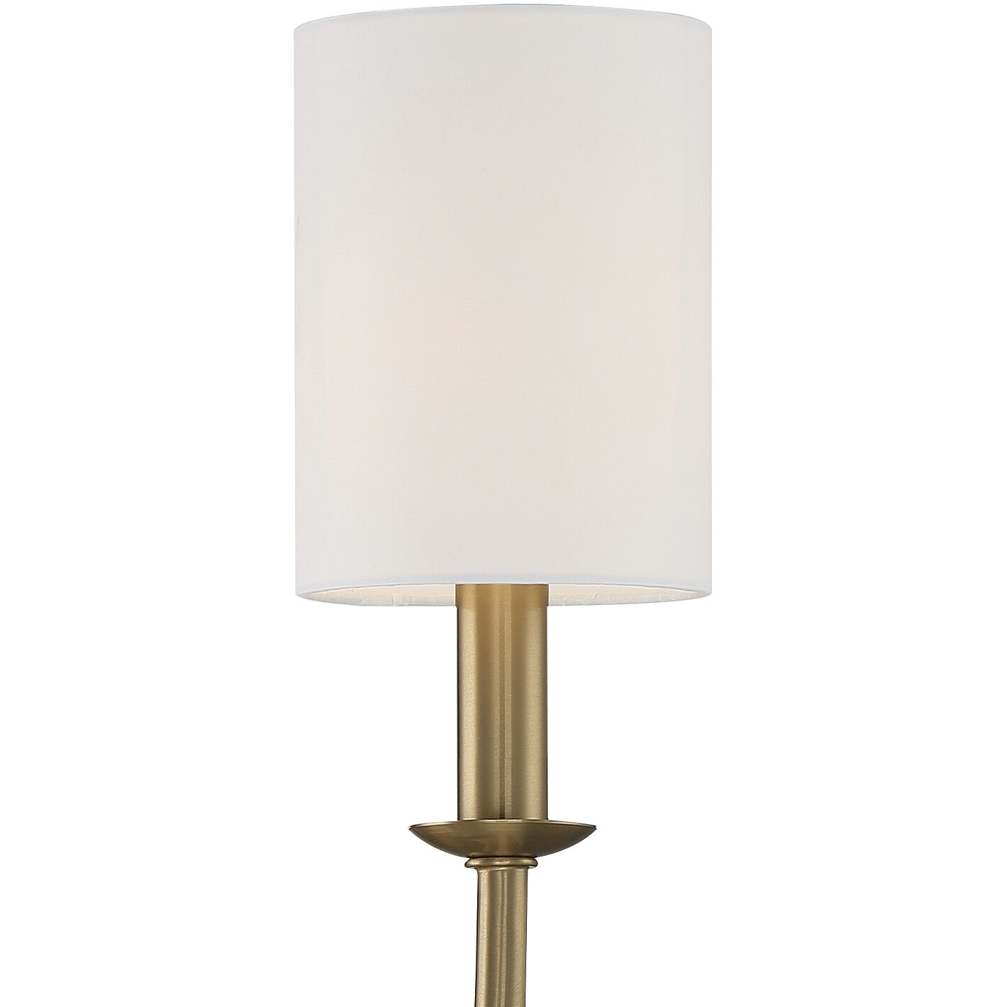 Bailey Sconce Wall Light in Aged Brass