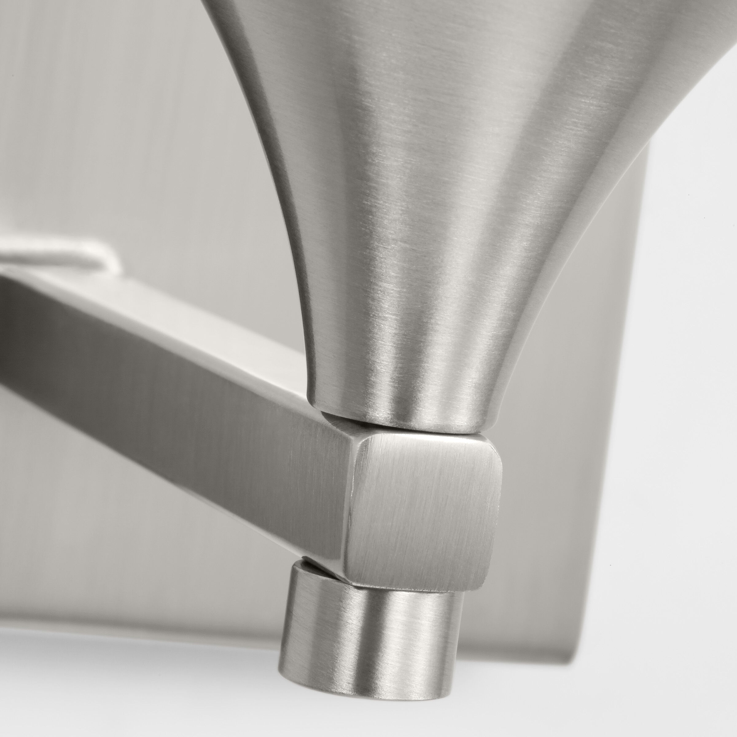 Drew & Jonathan Toffino 1 Light 6 inch Brushed Steel Sconce Wall Light