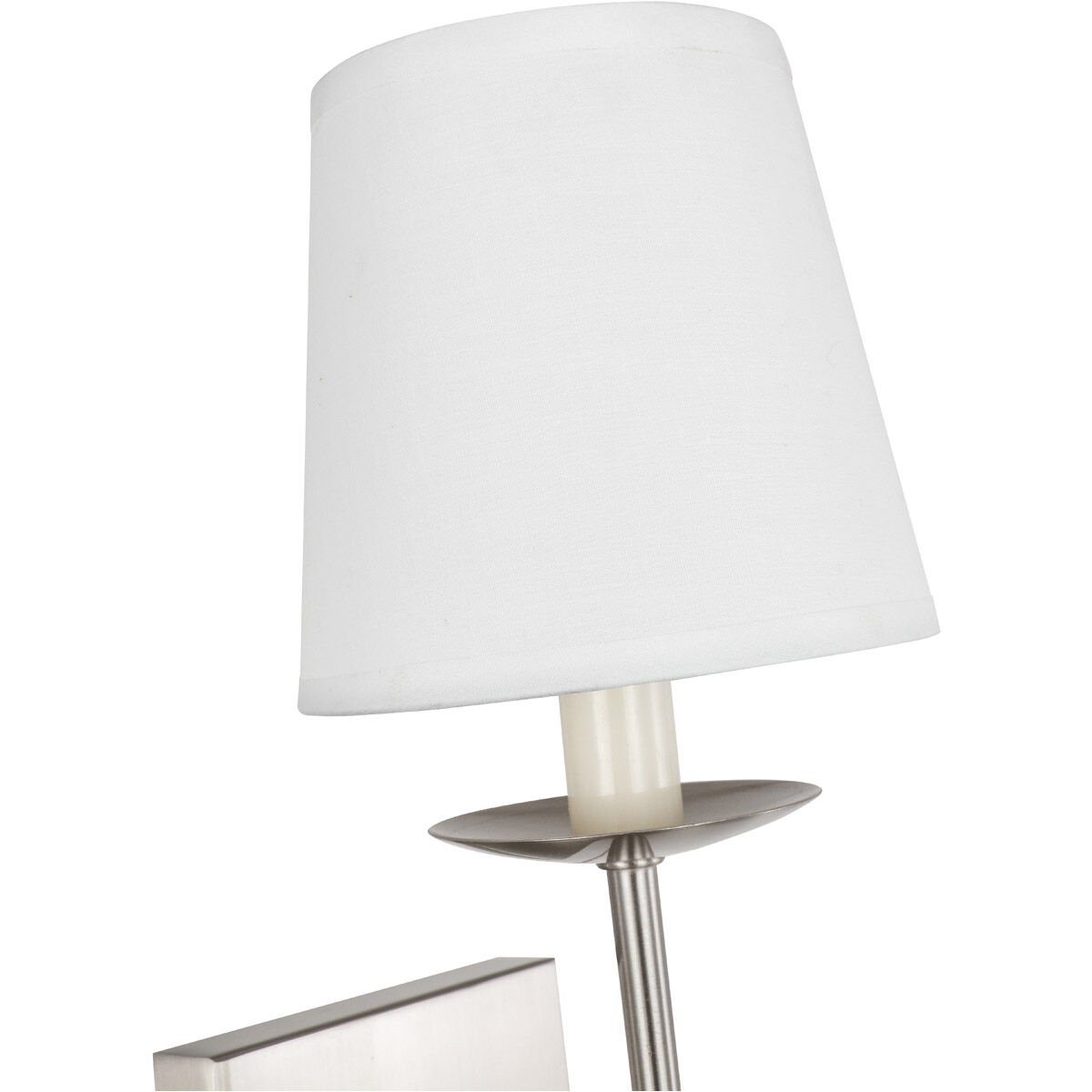 Eclipse 1 Light 5 inch Burnished Nickel Wall sconce Wall Light