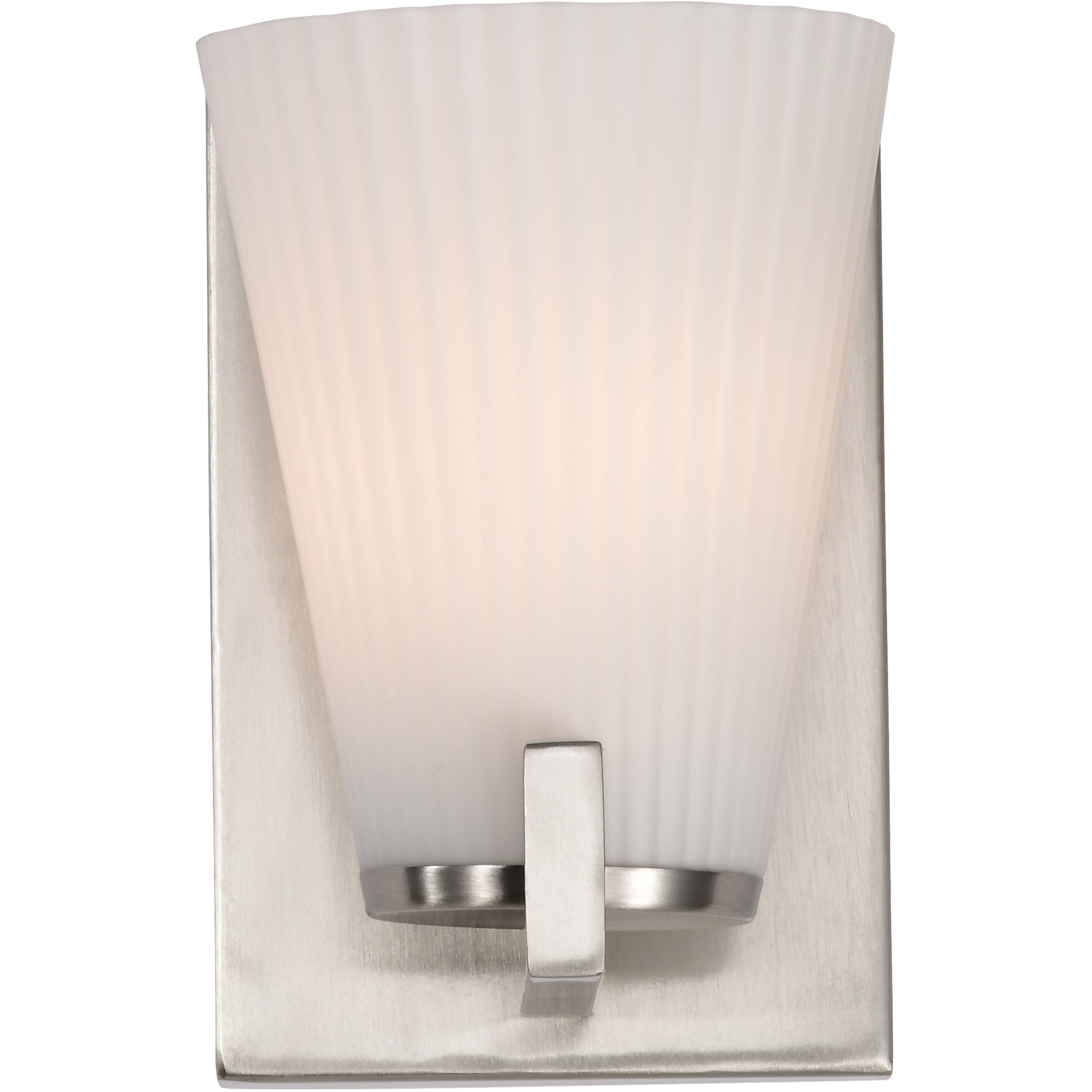Royale 4.5 inch Brushed Nickel Vanity Wall Light
