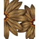 Alithea 3 Light 39.75 inch Antique Brass Wall Sconce Wall Light, Large