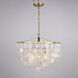 Elsa LED 19.75 inch Natural Brass Pendant Ceiling Light