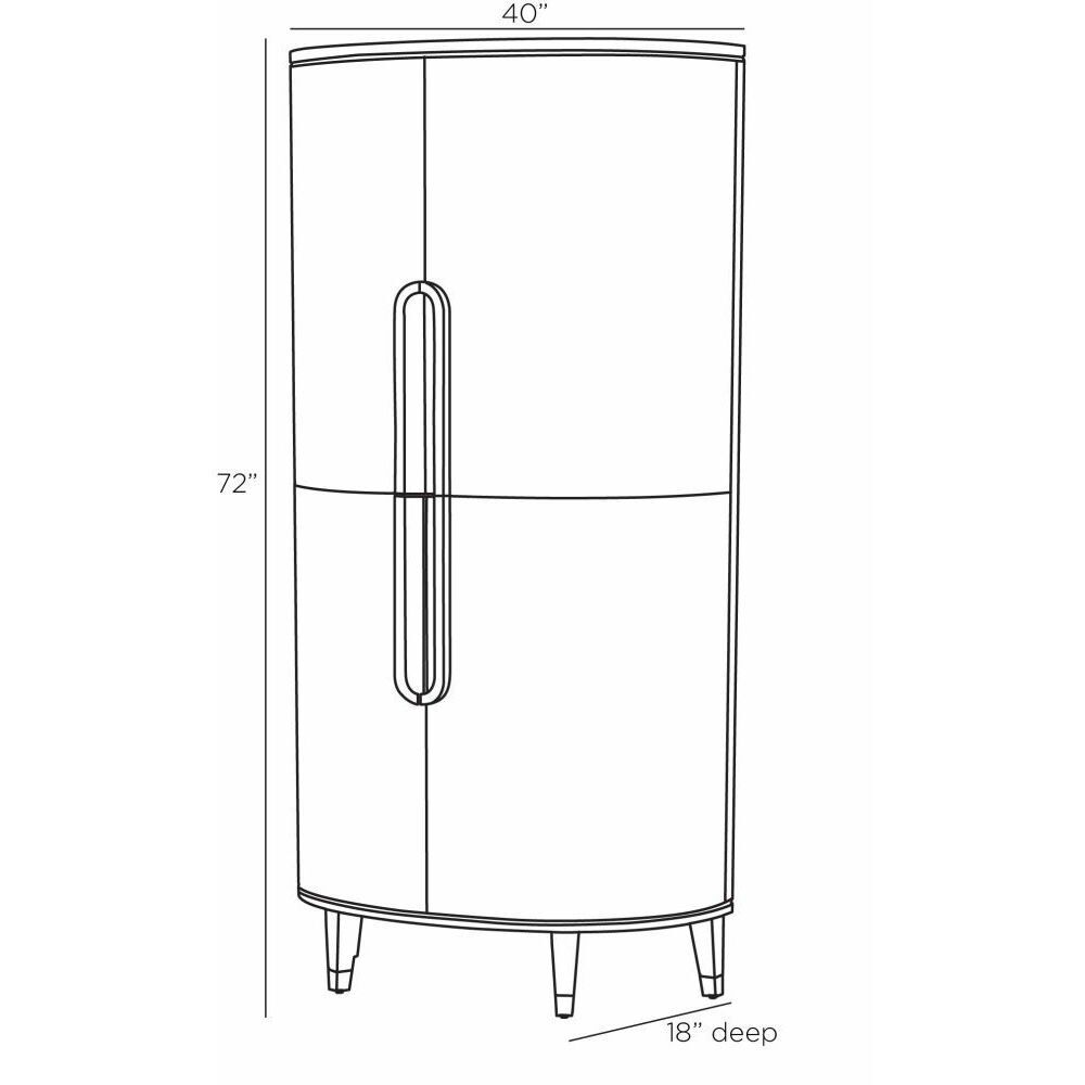 Boris 40 inch Oyster Cabinet