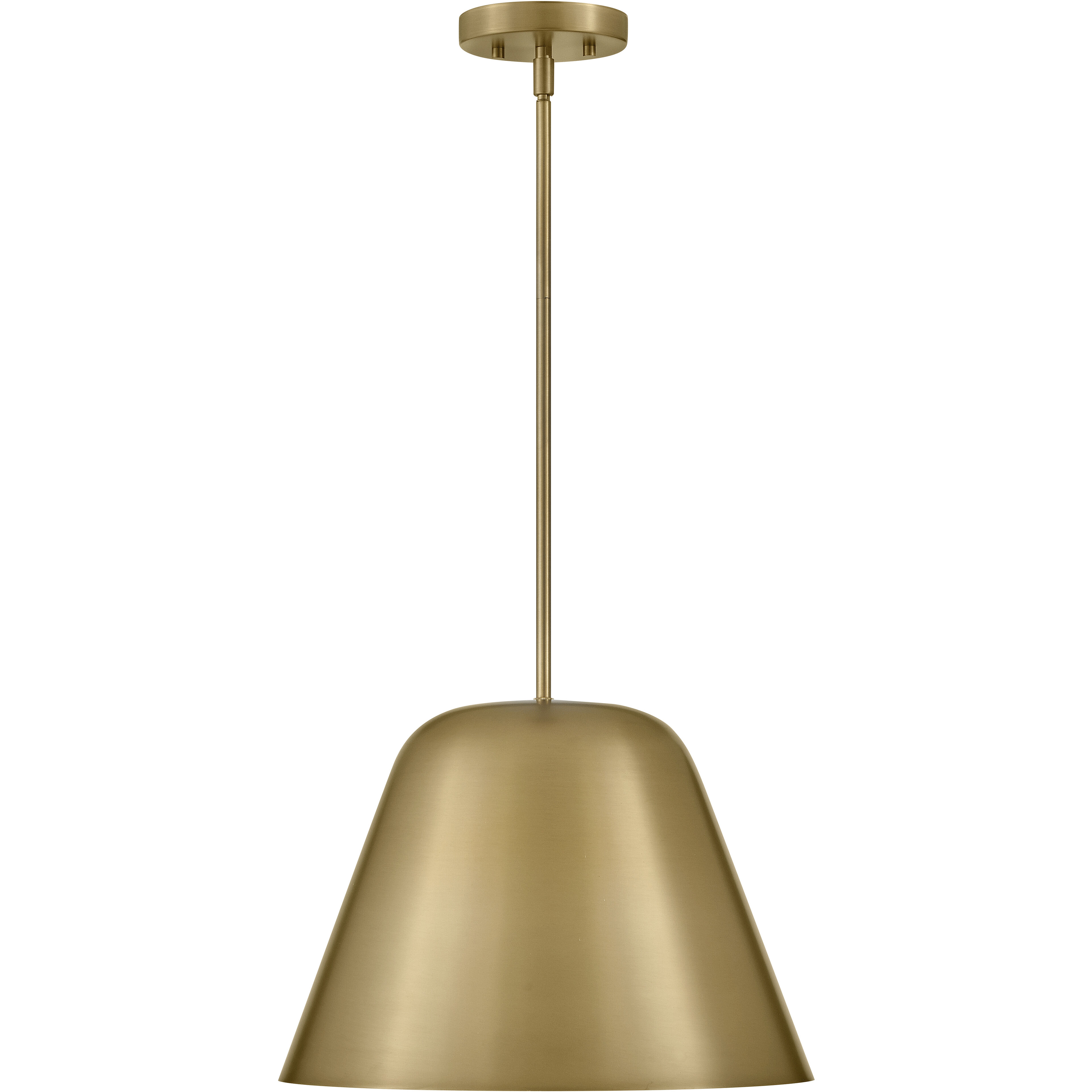 Madi LED 16 inch Lacquered Brass Pendant Ceiling Light