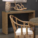Captain 32 X 18 inch Natural Console Table