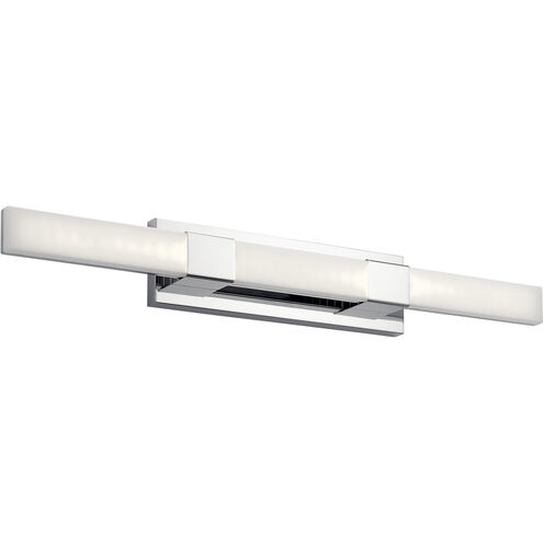 Neltev LED 36.25 inch Chrome Bathroom Vanity Light Wall Light, Large
