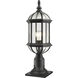Annex 1 Light 21.5 inch Black Outdoor Pier Mounted Fixture
