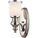 Chadwick 1 Light 5 inch Polished Nickel Sconce Wall Light in Incandescent