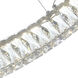 Madeline LED 32 inch Chrome Down Chandelier Ceiling Light
