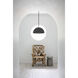 Dalia 3 Light 35 inch Black Chandelier Ceiling Light, Drum