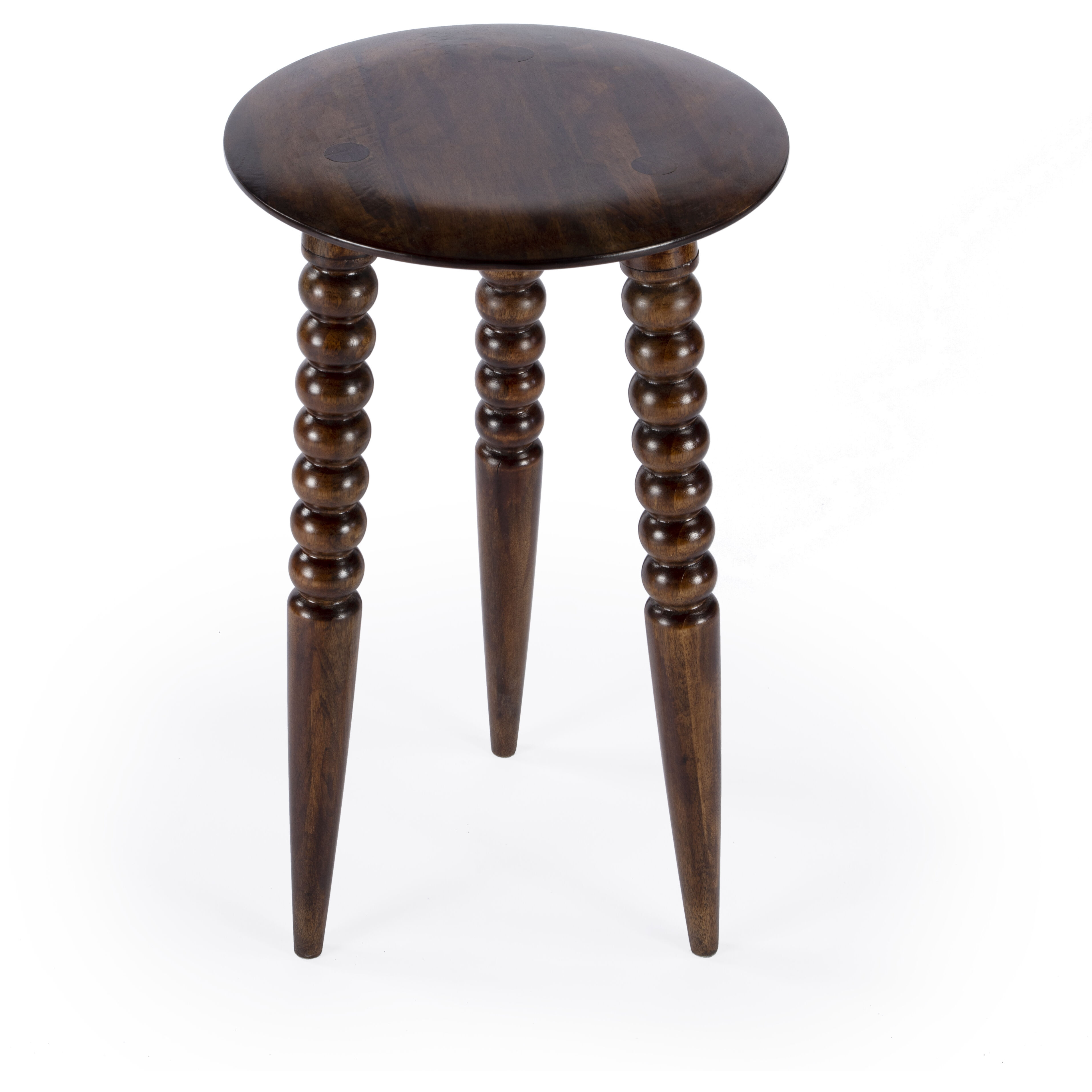 Fluornoy Wood Side Table in Medium Brown