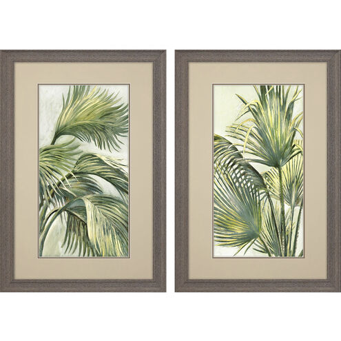 Summer Breeze Green Framed Art
