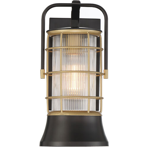 Rivamar 1 Light 6 inch Oil Rubbed Bronze/Gold Lantern