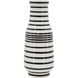 Striped 15.9 X 6.5 inch Vase